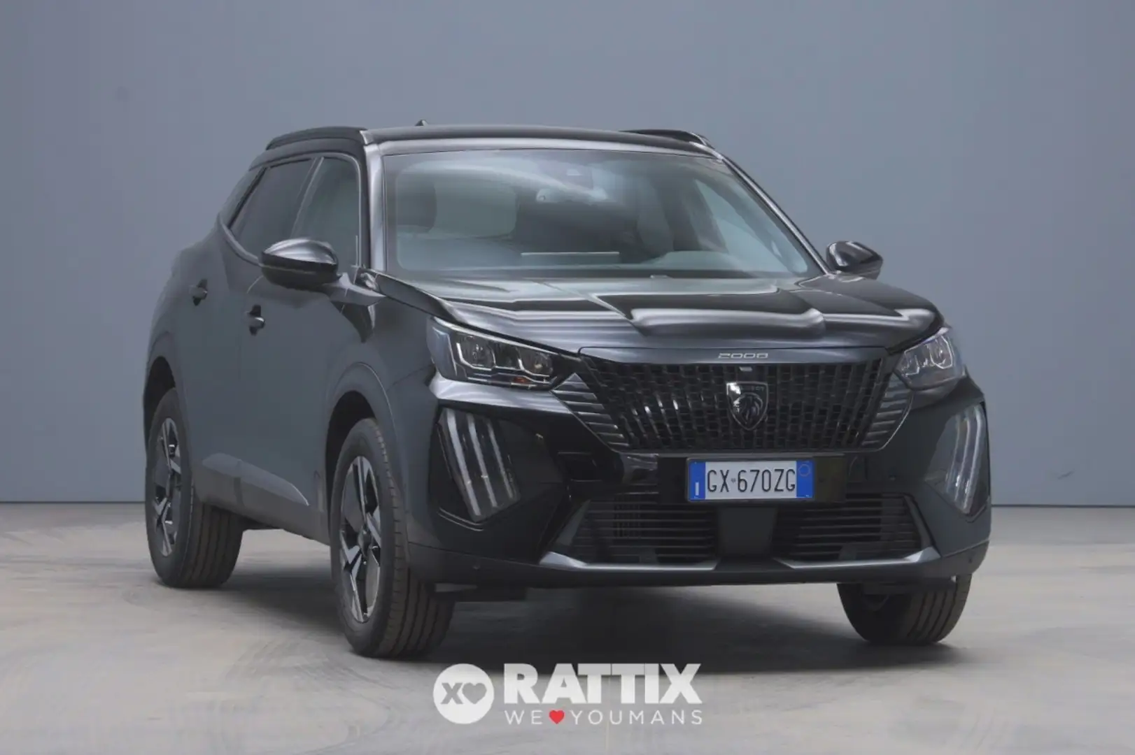 Peugeot 2008 1.2 Puretech 100CV Allure + Pack Vision Zwart - 1