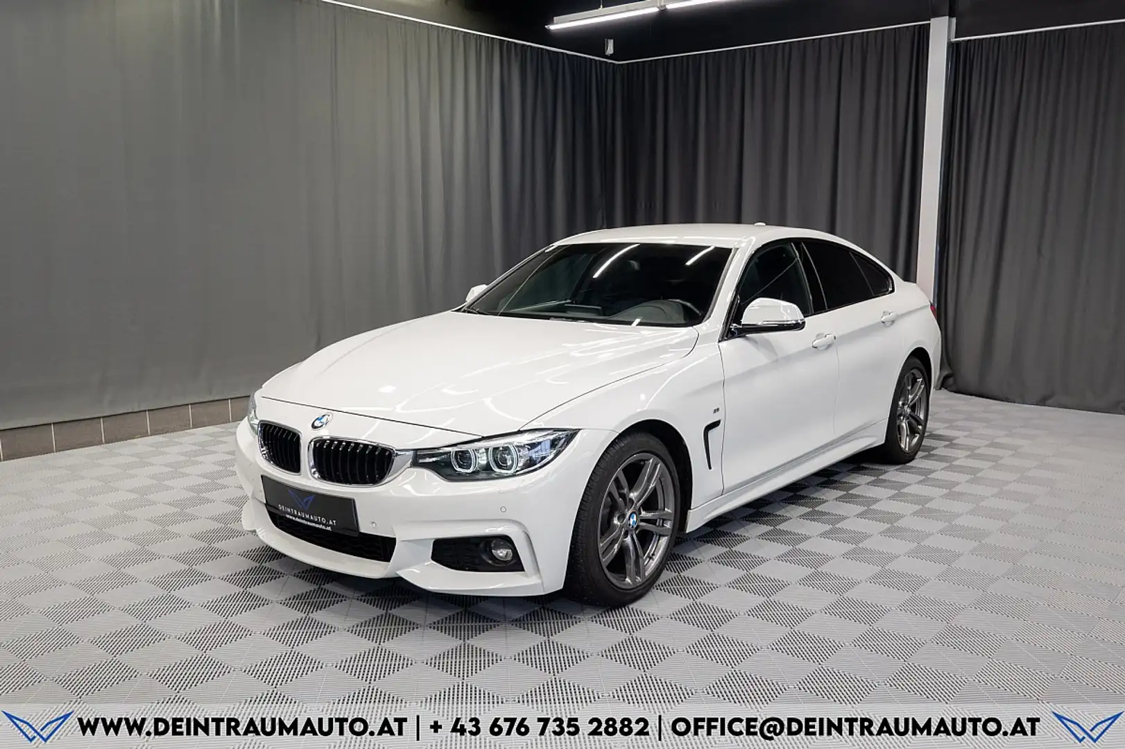 BMW 420 i Gran Coupe M Sport*R-KAMERA*SERVICE-NEU*LCI* Weiß - 1