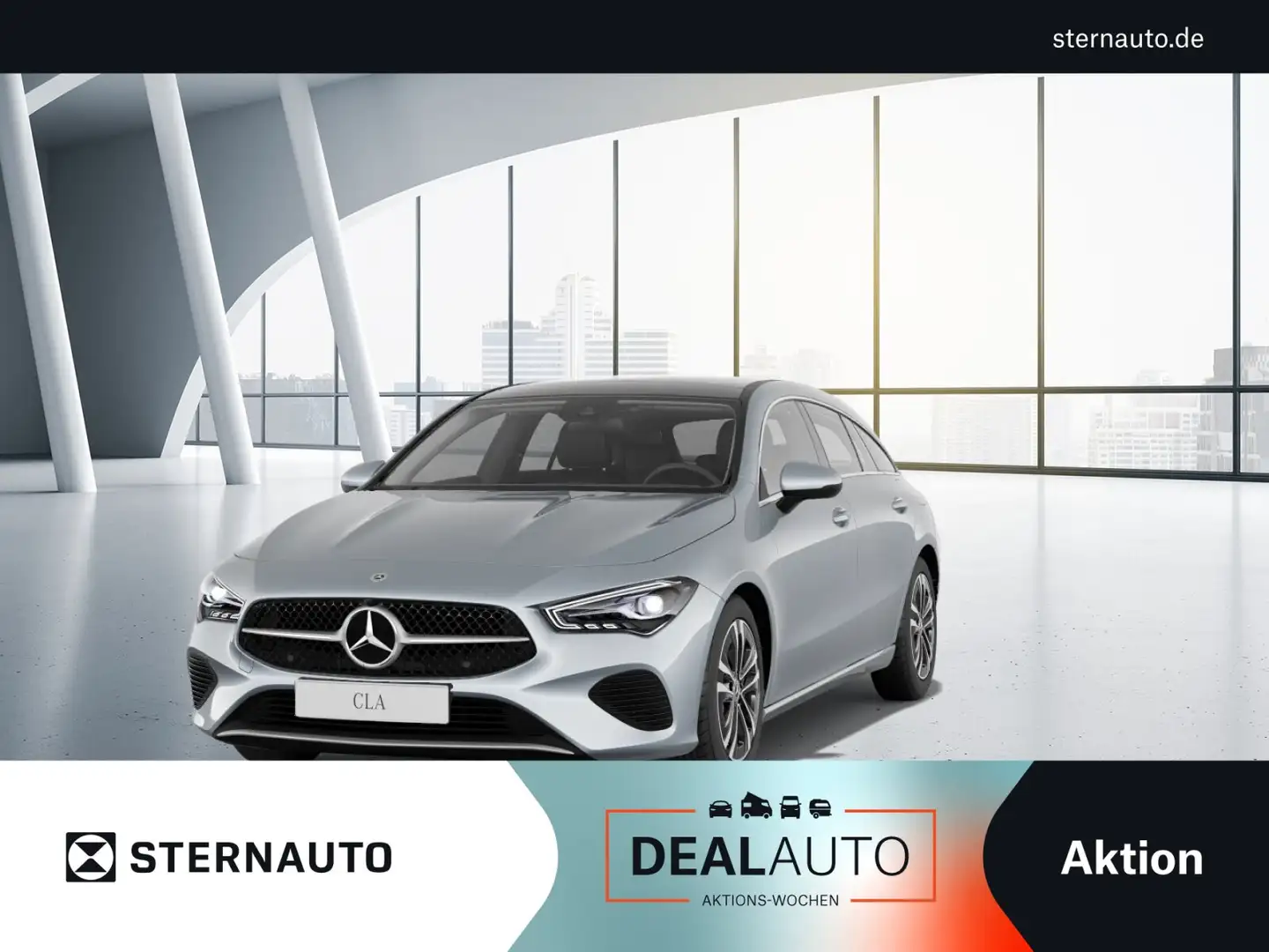Mercedes-Benz CLA 180 CLA 180 SB RüKam PanoDach AHK Winterpaket LED Zilver - 1