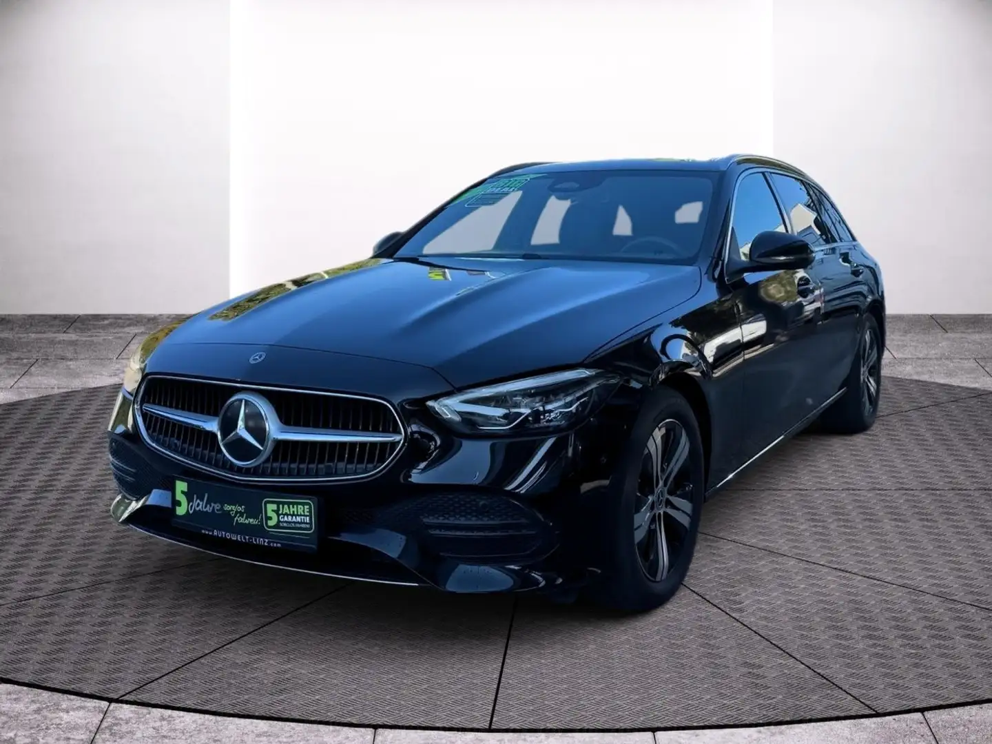 Mercedes-Benz C 200 d T LED+Navi+Kam.+KeyLess+KlimaA+LM+PDC Schwarz - 2