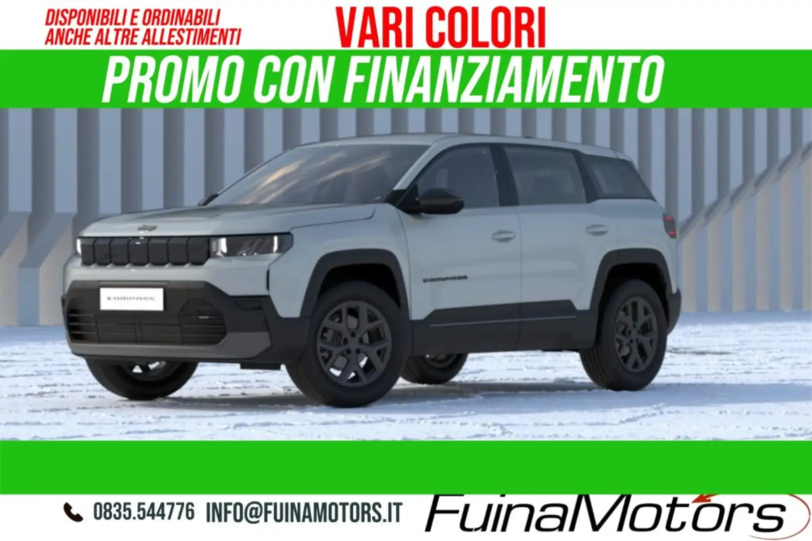 Jeep Compass 1.2 Turbo 48V e-Hybrid Altitude NUOVO Grau - 1
