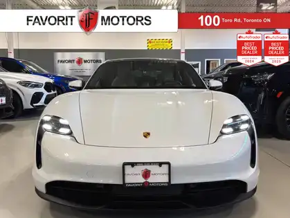 White 2024 Porsche Taycan Sedan All-Wheel Drive 2-Speed Automatic