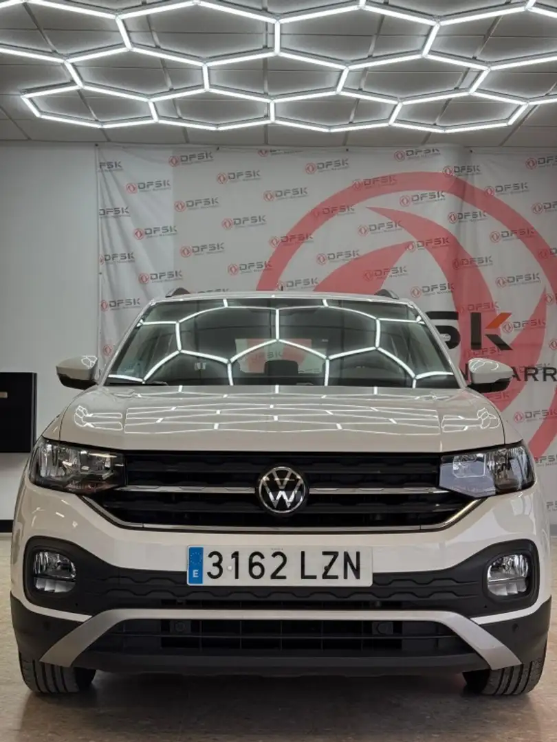 Volkswagen T-Cross Pequeño Manual de 5 Puertas Blanco - 1