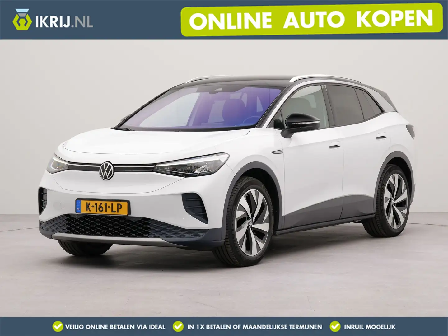 Volkswagen ID.4 First 77 kWh | Appconnect | Wifi | Navigatie | Ach Wit - 1