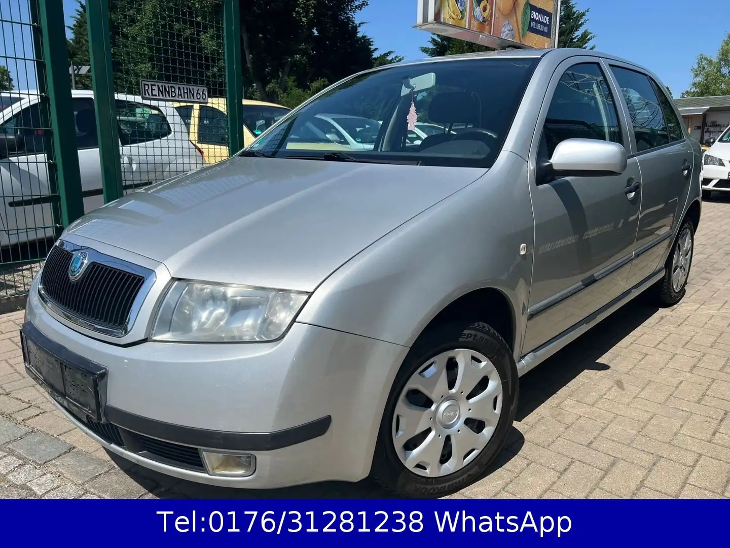 Skoda Fabia 1.4 16V !! Automatik !! Klima !! Tüv-Neu Argintiu - 1
