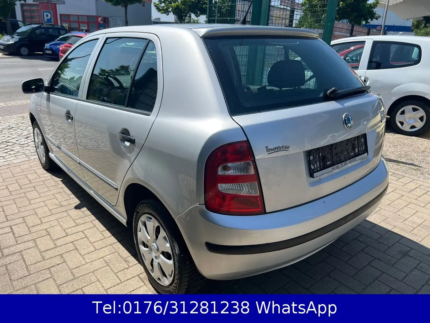 Skoda Fabia 1.4 16V !! Automatik !! Klima !! Tüv-Neu Argintiu - 2