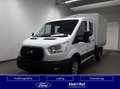 Ford Transit DoKa Pritsche Tempomat+Klima Weiß - thumbnail 1