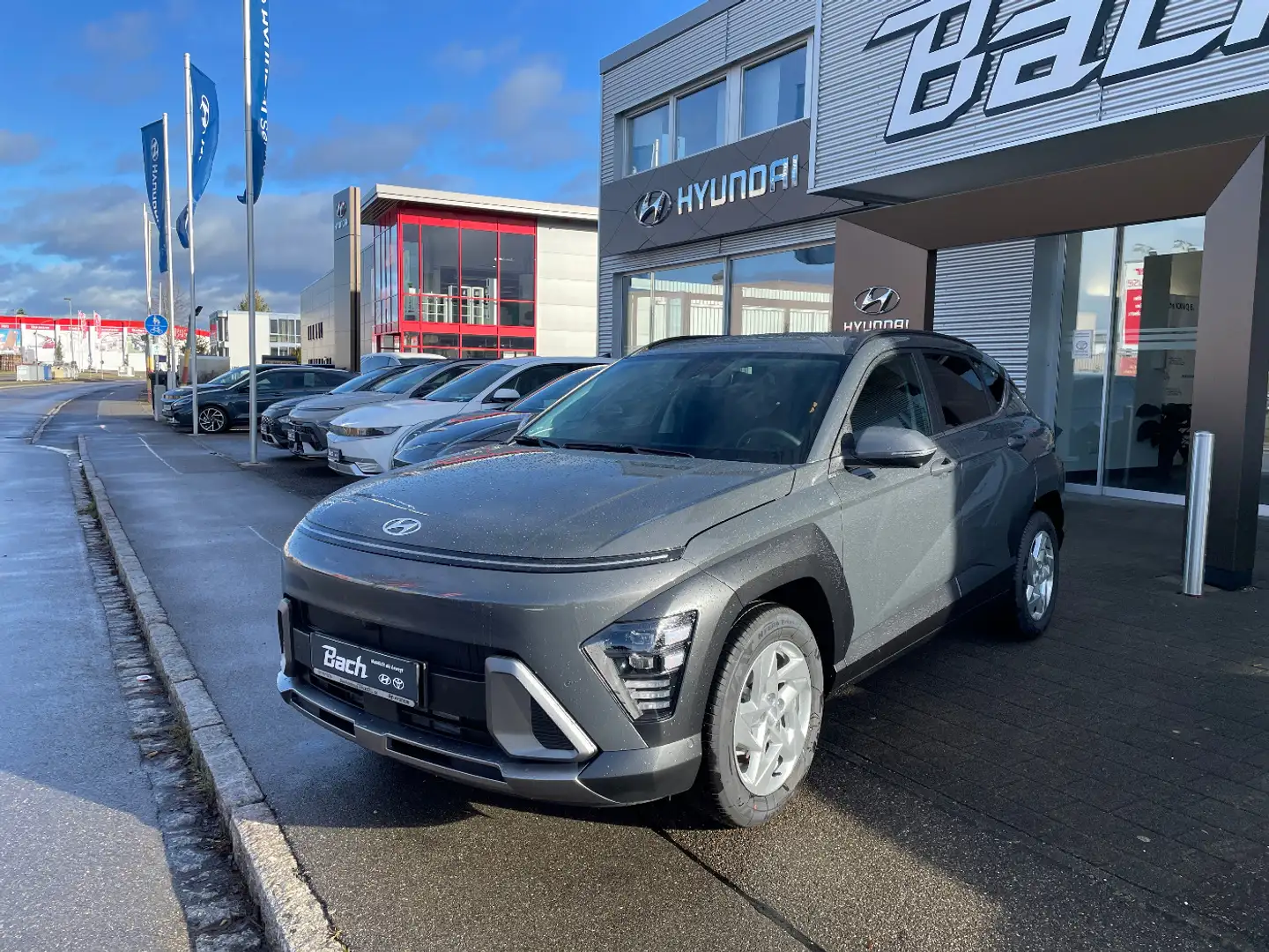 Hyundai KONA SX2 1.0 T-Gdi 120PS M/T 2WD TREND Assistenz Grau - 1