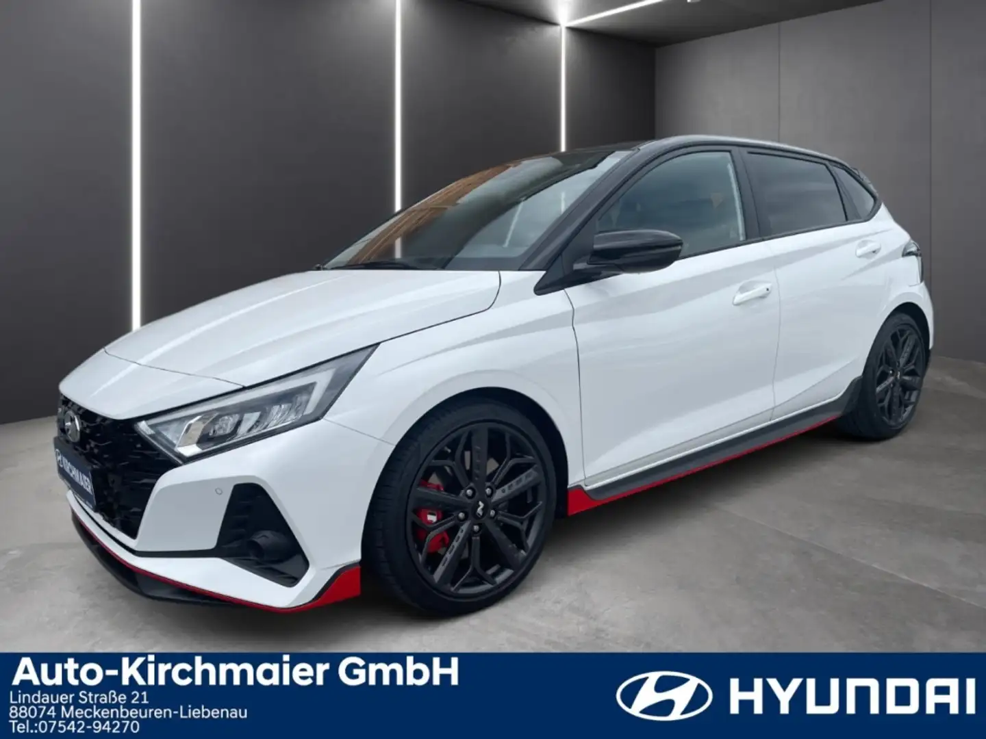 Hyundai i20 N Performance 1.6 T-GDI offene Ansaugung 8fach ber Weiß - 1