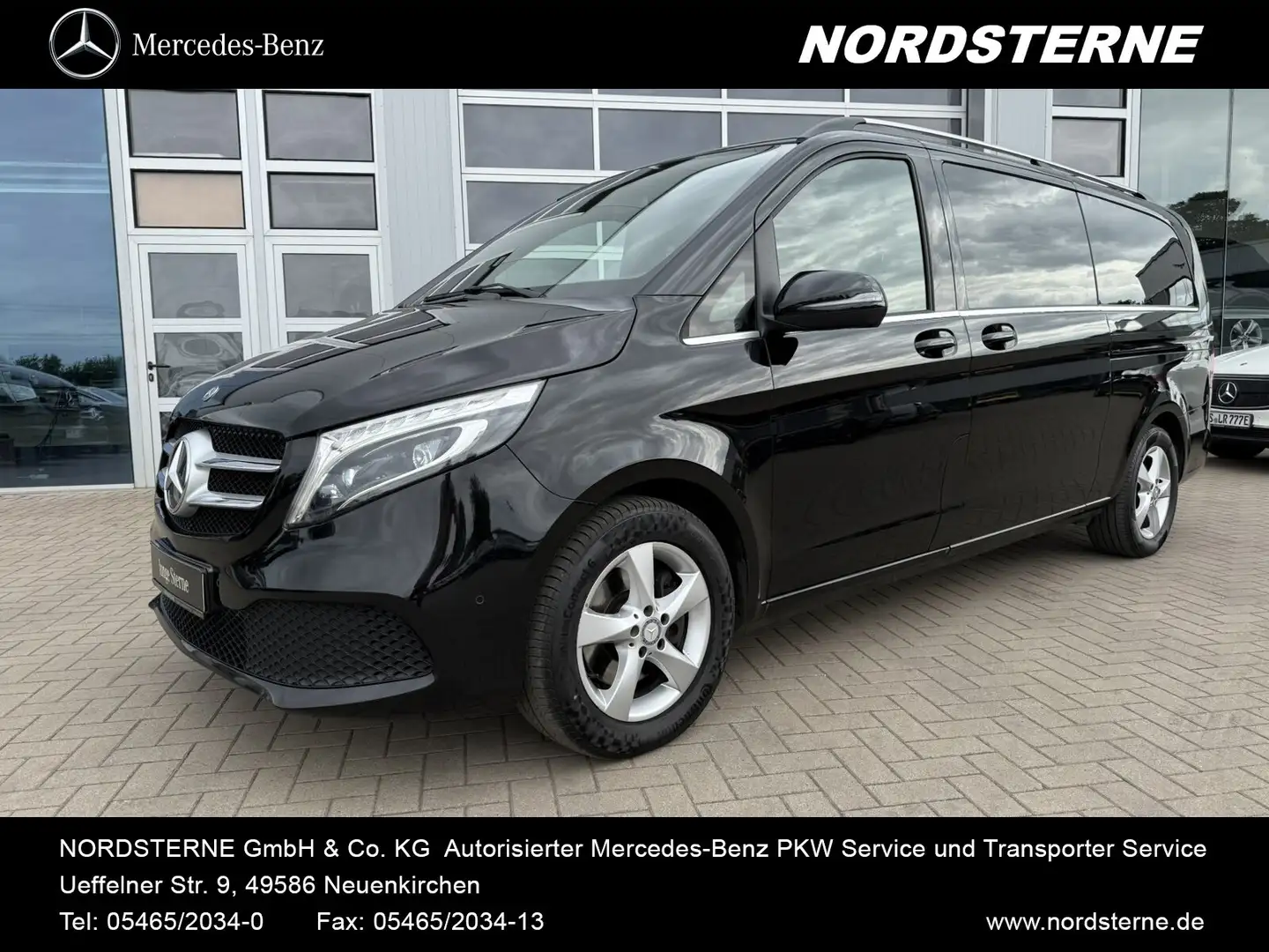 Mercedes-Benz V 300 V 300 d AVANTGARDE EL el.Türen lange Schienen LED Noir - 1