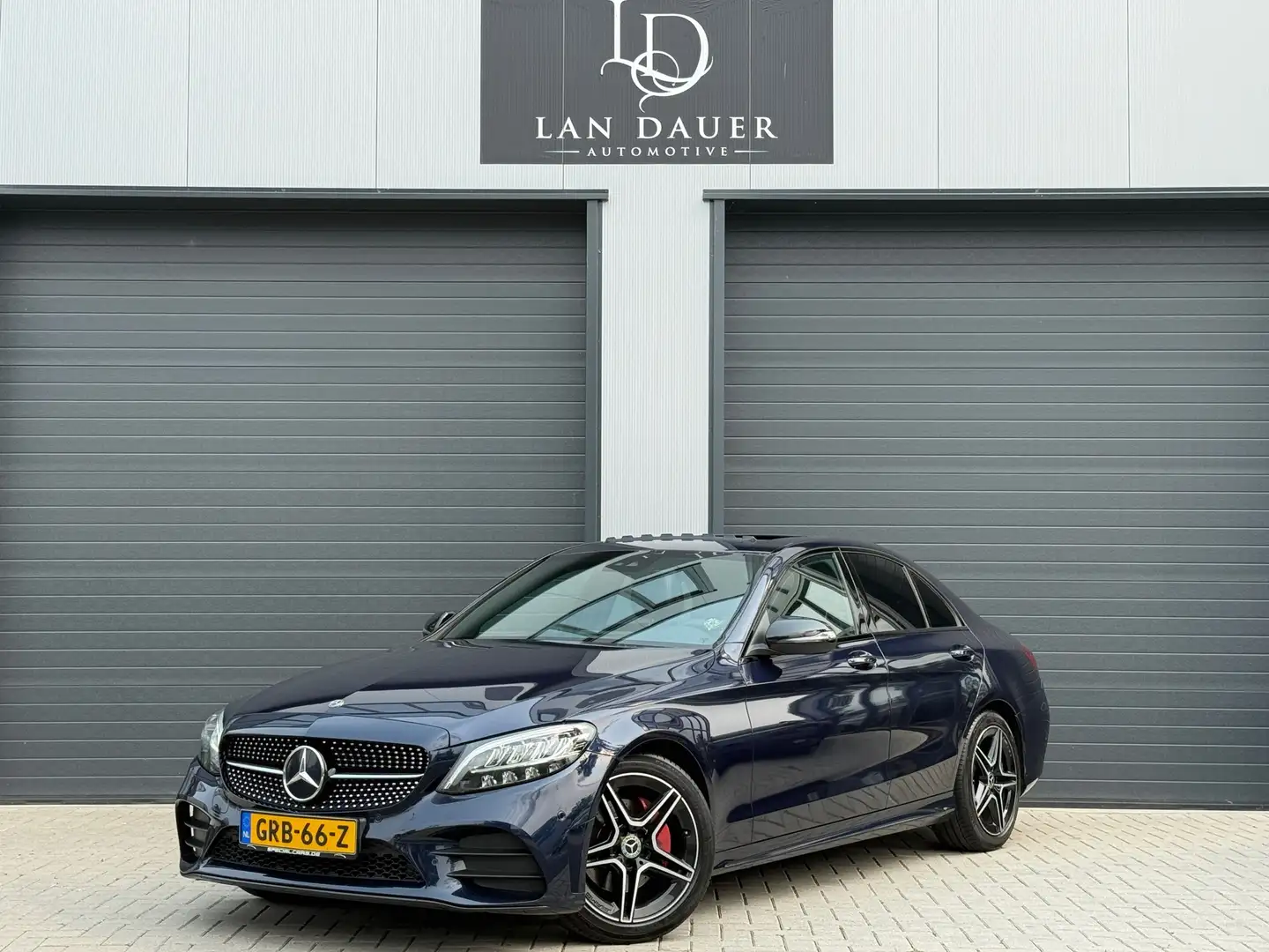 Mercedes-Benz C 200 d Solution AMG / Pano / ACTIE ! Blauw - 1