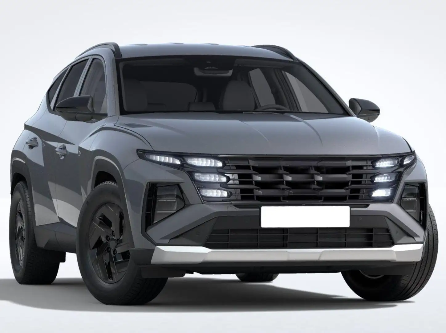 Hyundai TUCSON Black Line 1.6 T-GDi HEV AT Android Auto*Navi*S... Grau - 1
