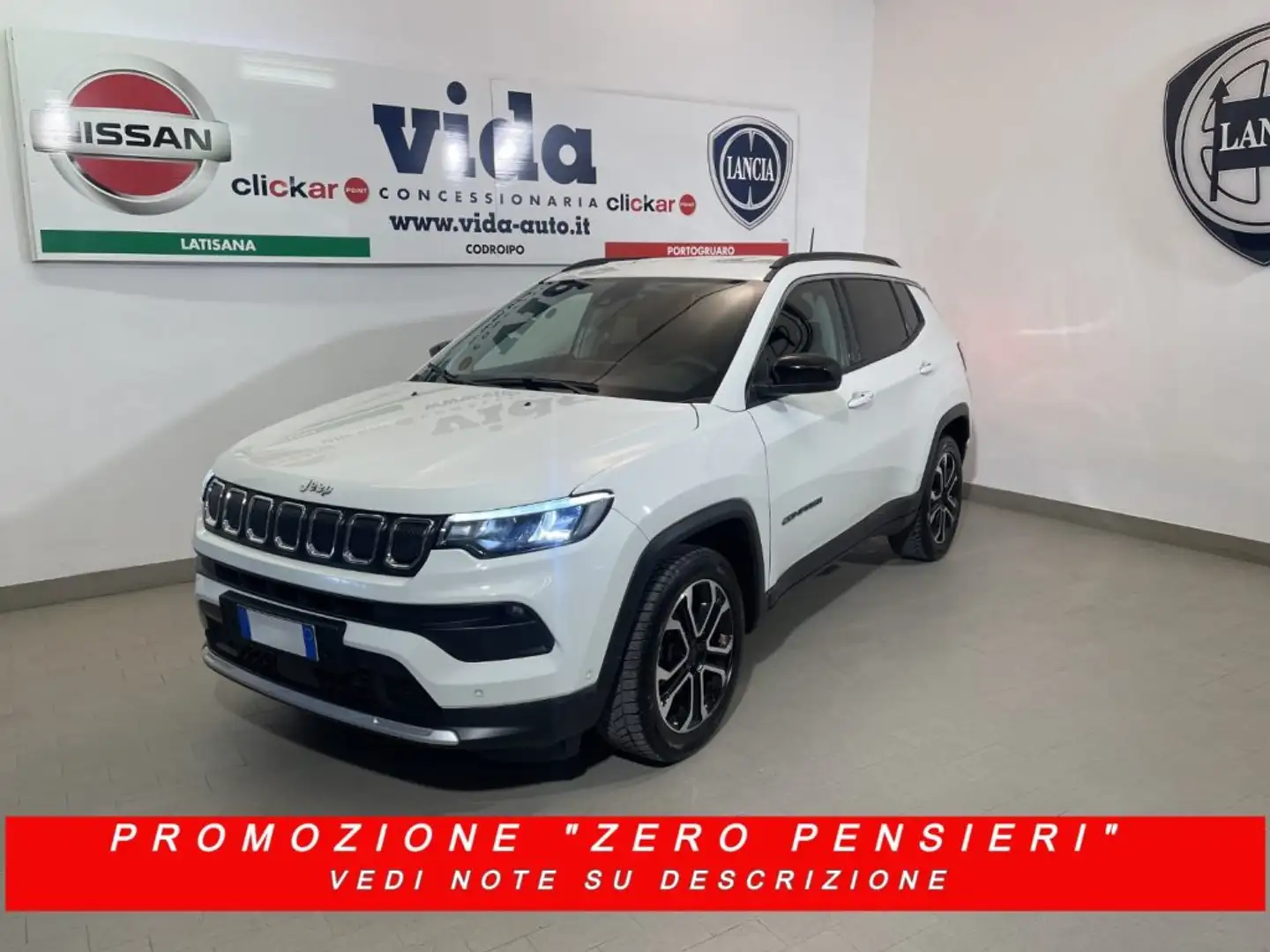 Jeep Compass 1.6 Multijet II 2WD Limited Wit - 1