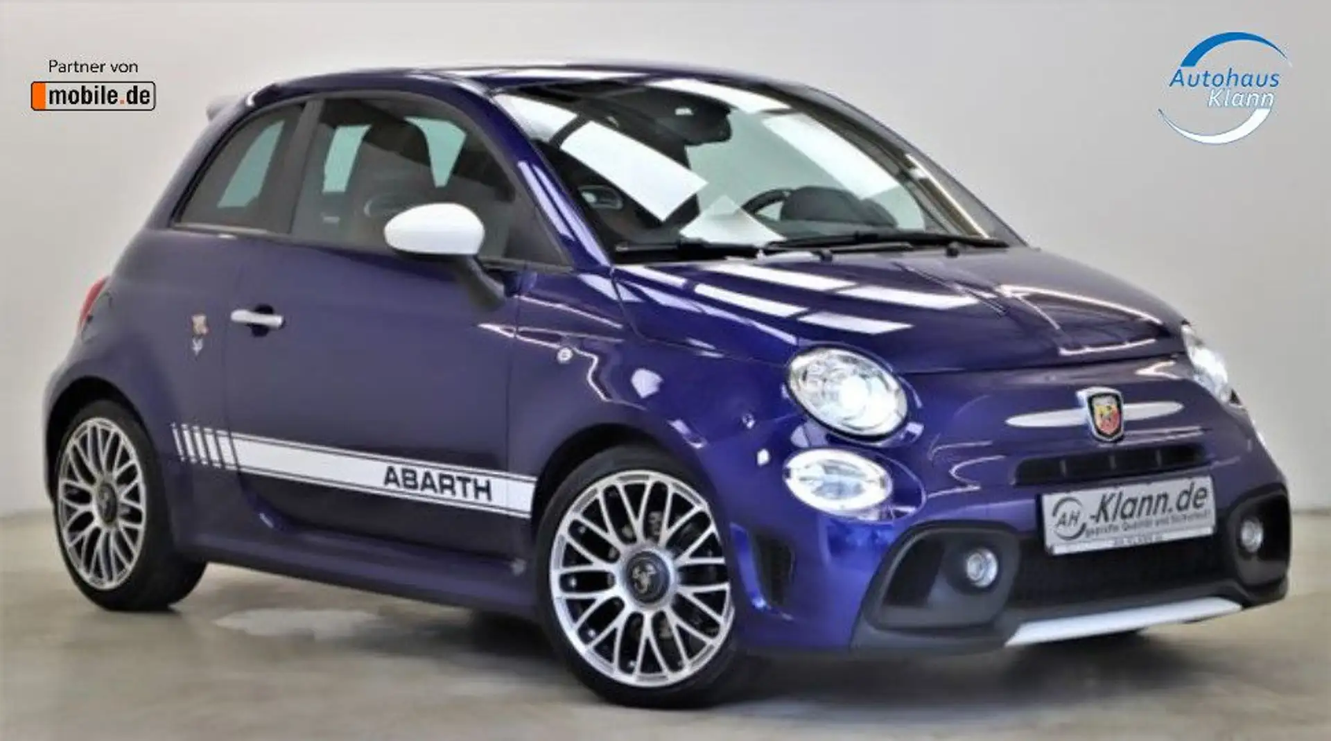 Abarth 595 Turismo 1.4 165PS ESTETICO Navi Leder PDC Azul - 1