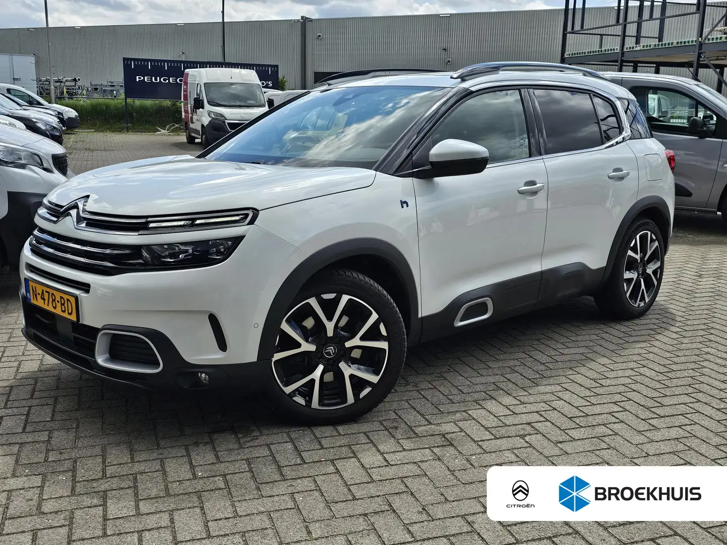 Citroen C5 Aircross 1.6 Plug-in Hybrid Shine Stoelverwarming | Elektri Wit - 1