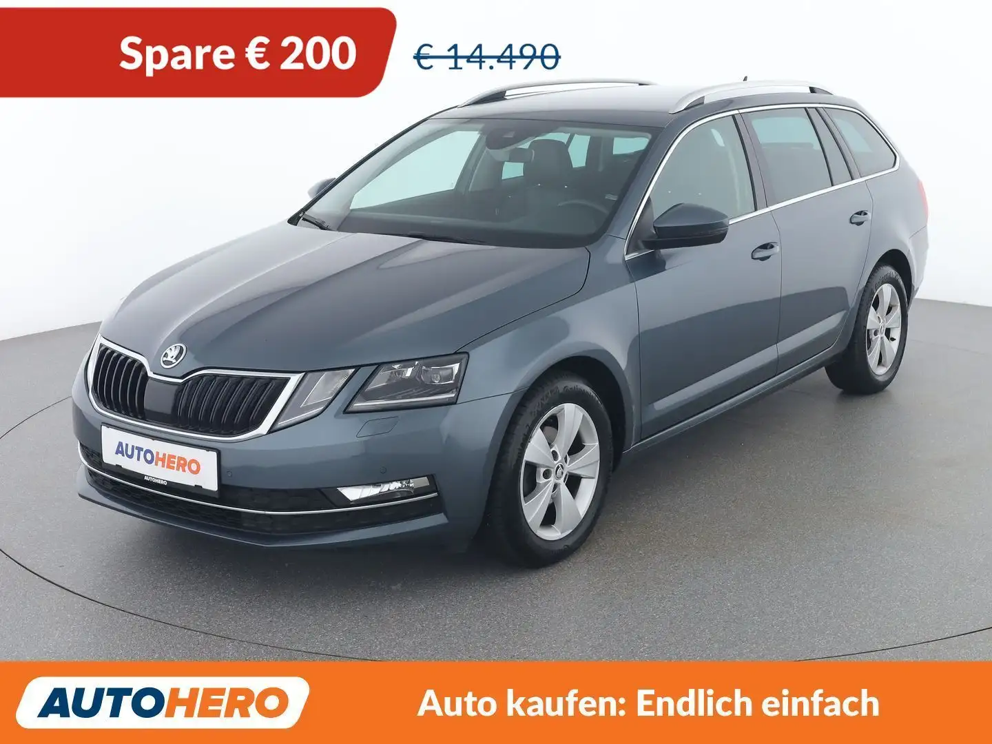 Skoda Octavia 1.6 TDI Style Grau - 1