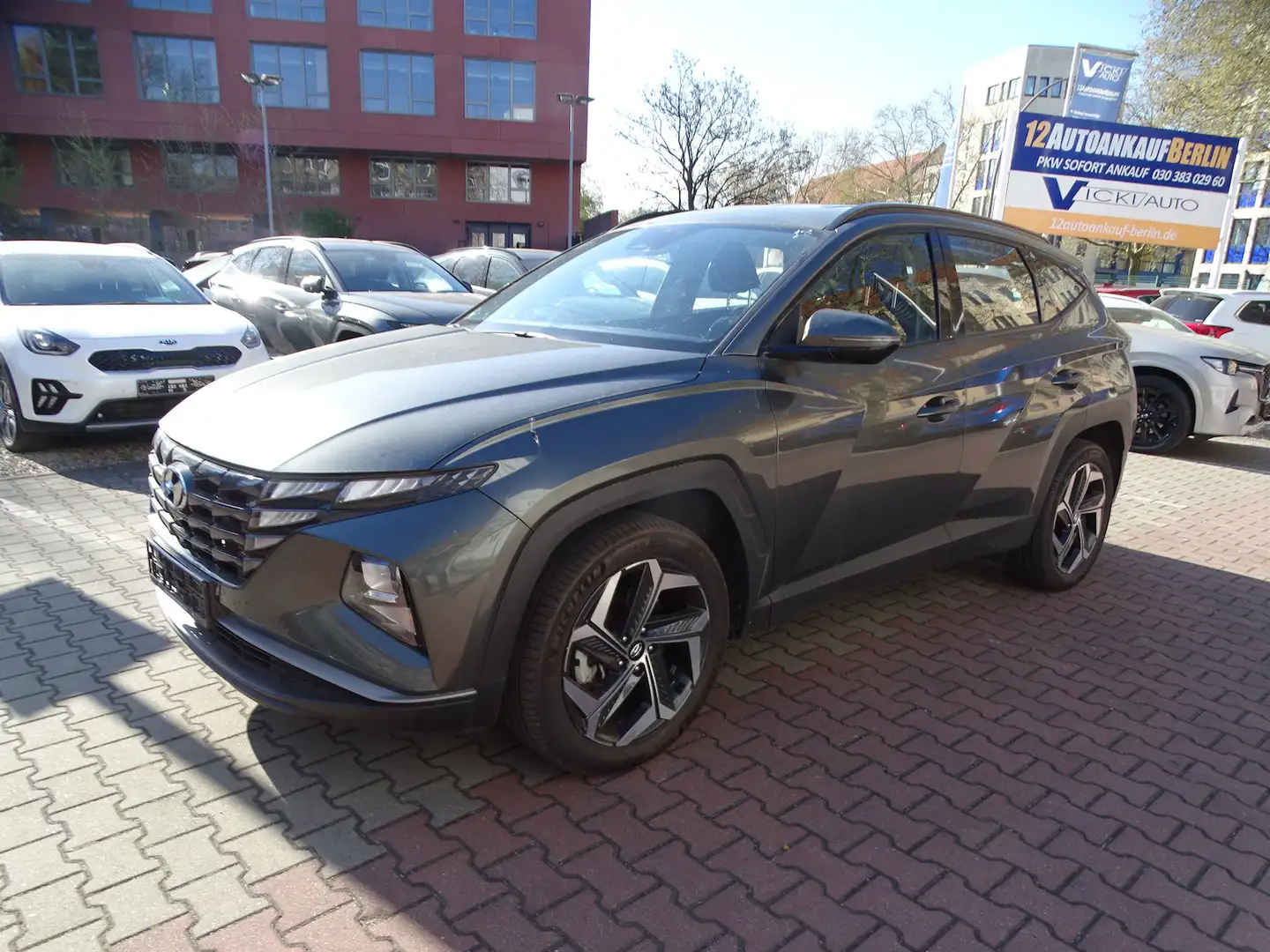 Hyundai TUCSON 1.6 Plug-In Hybrid 4WD Automatik Grau - 1