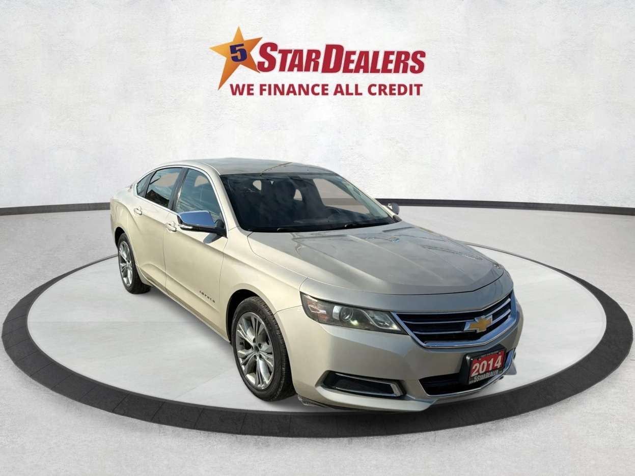 2014 Chevrolet Impala LT/V6/LUXURY/NAV/LEATHER/WE FINANCE ALL CREDIT!