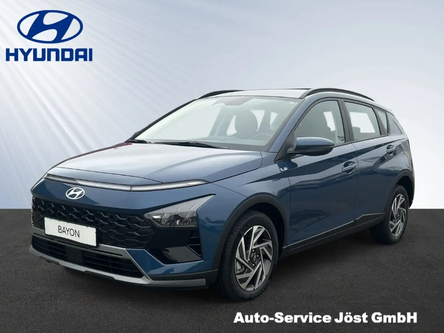Hyundai BAYON Trend 1.0 T-GDI Komfort-Paket Blau - 1