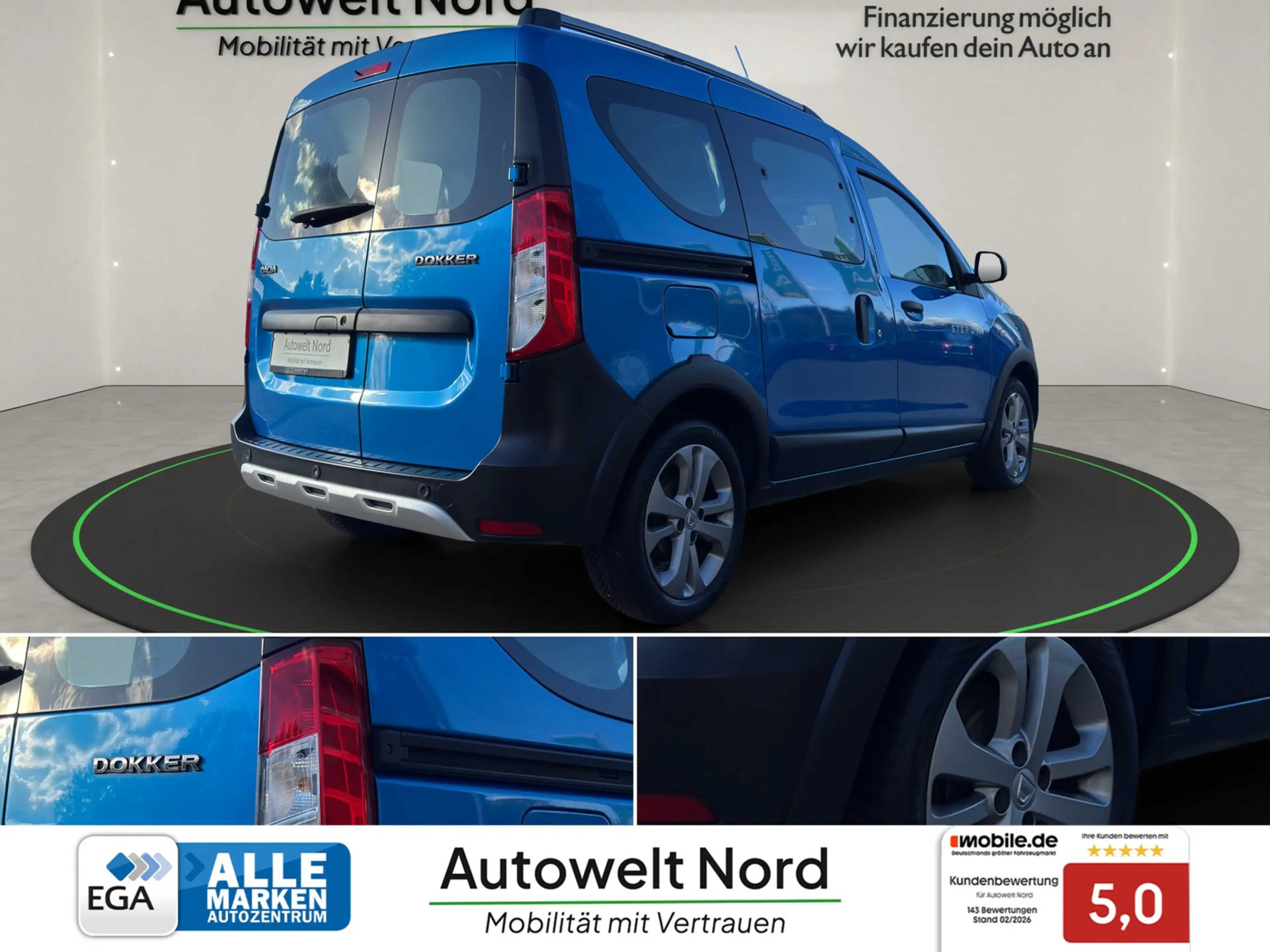 Dacia Dokker Stepway Celebration~1.HAND~NAVI~TEMPOM~SHZG~PDC~DA — photo 5