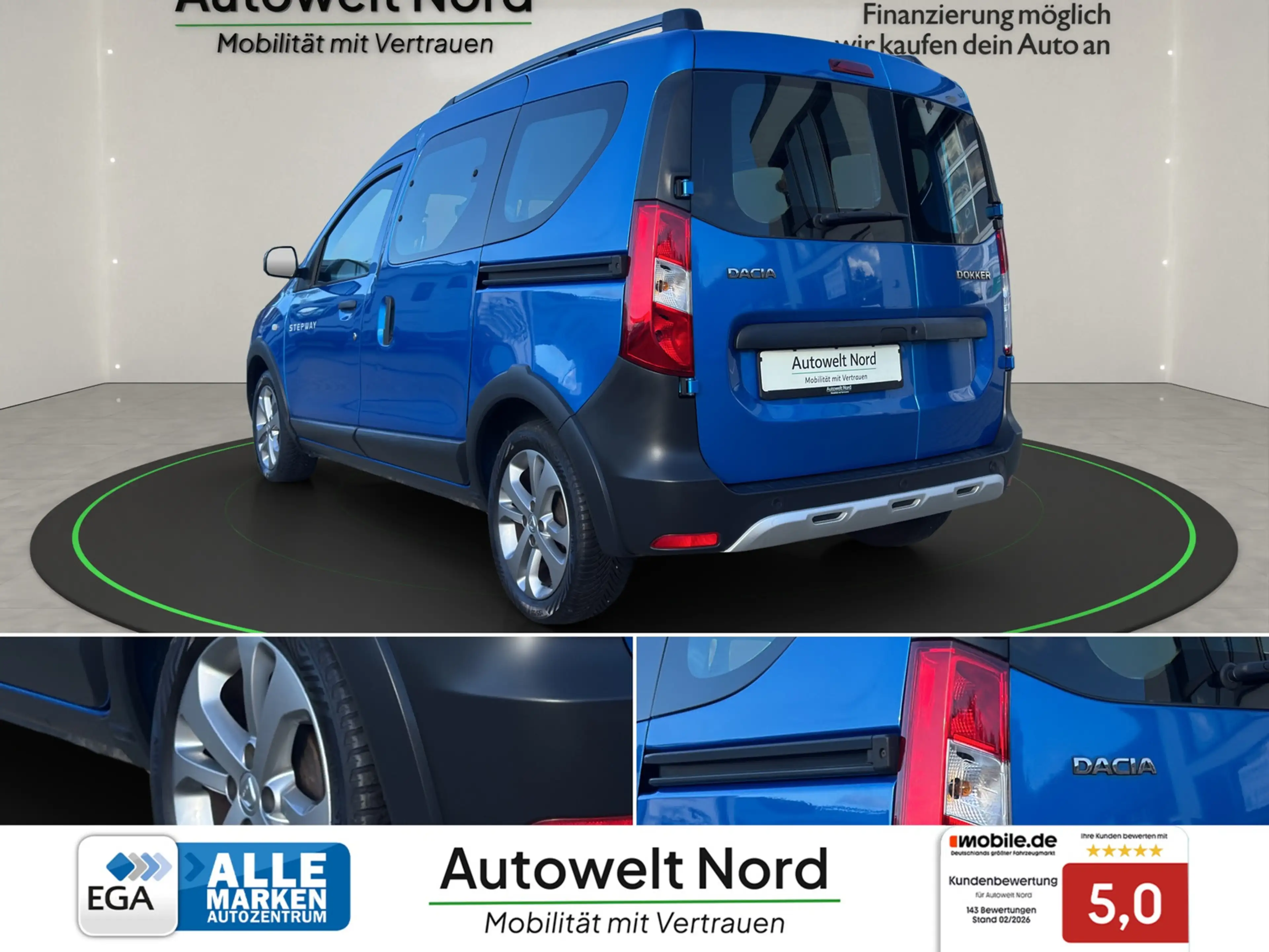 Dacia Dokker Stepway Celebration~1.HAND~NAVI~TEMPOM~SHZG~PDC~DA — photo 7