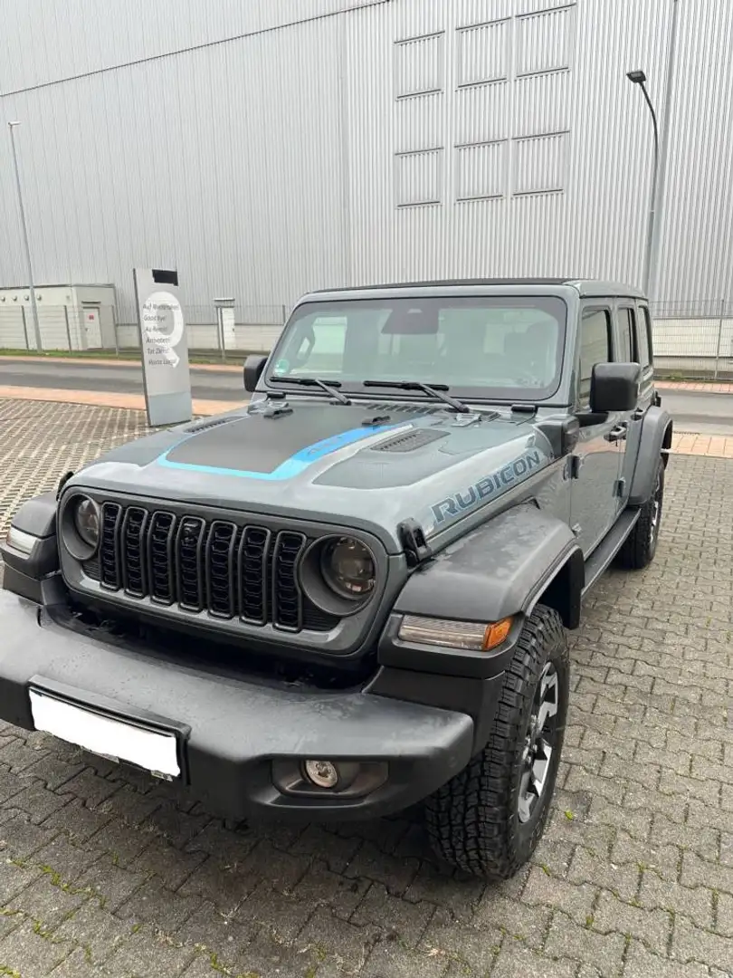 Jeep Wrangler Jeep 2.0 PlugInHybrid Rubicon Unlimited AT Grau - 1