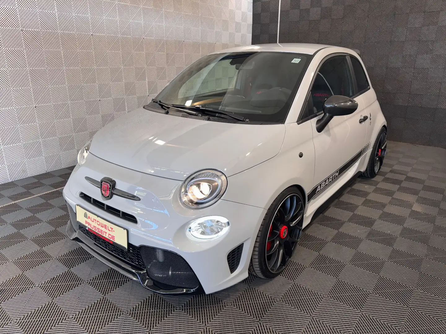 Abarth 595 *ESSEESSE*BEATS-SPORTSITZE-KLIMA-APPLE-BREMBO Gris - 2
