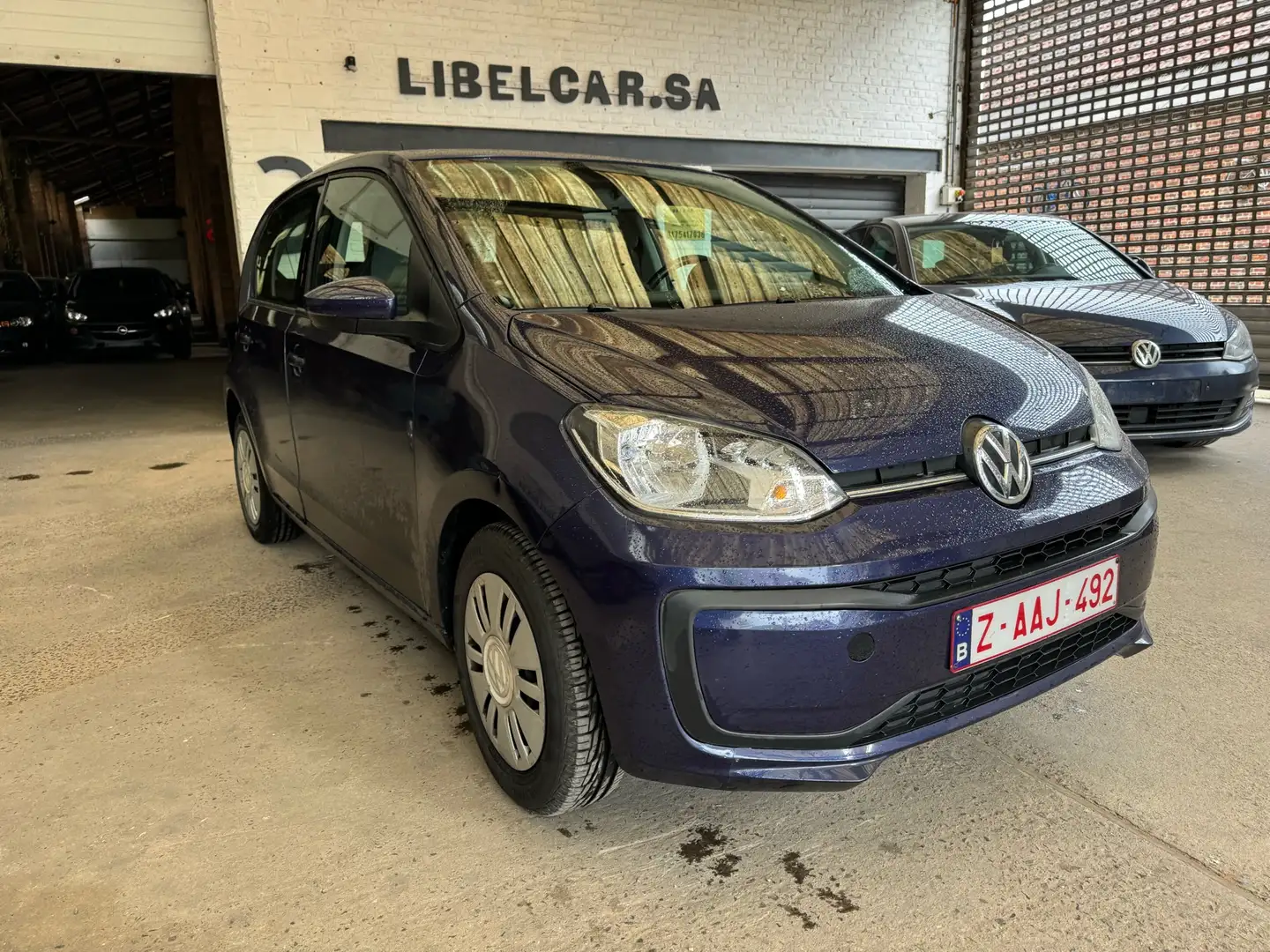 Volkswagen up! 1.0i airco roule bien 4 porte 91000 km Blauw - 2