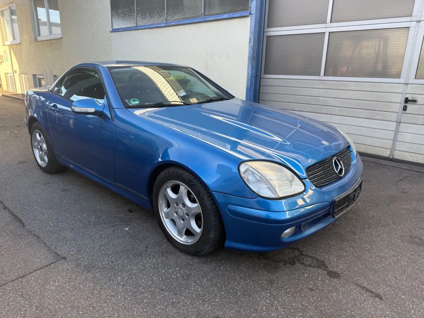 Mercedes-Benz SLK 200 Kompressor Automatik TÜV Klima Blau - 1