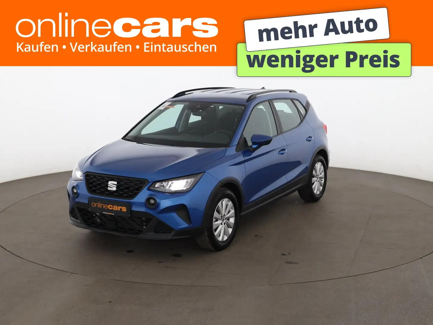 SEAT Arona 1.0 TSI Style Aut LED ASSIST TEMPOMAT PDC Blau - 1