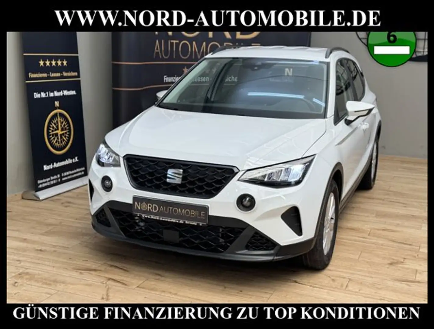 SEAT Arona Style 1.0 TSI DSG LED/PDC/Virt.Cockpit Style Білий - 1
