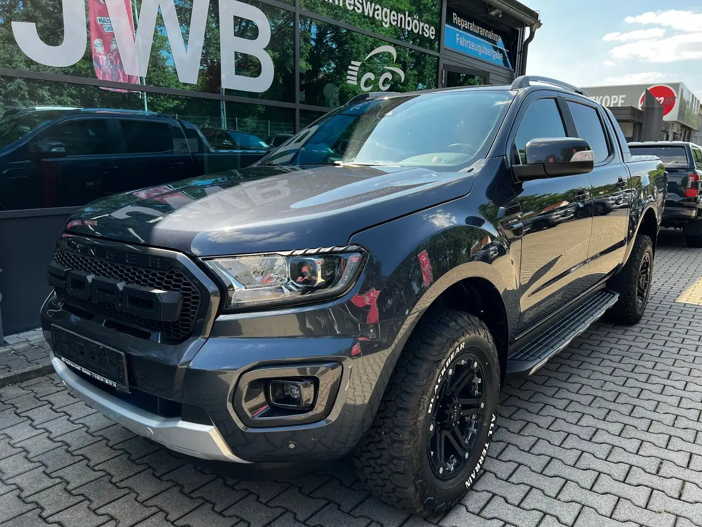 Ford Ranger Wildtrak 2,0 AHK3,5t Rollo Tuff Alus+Stollen 1Hd Gris - 2
