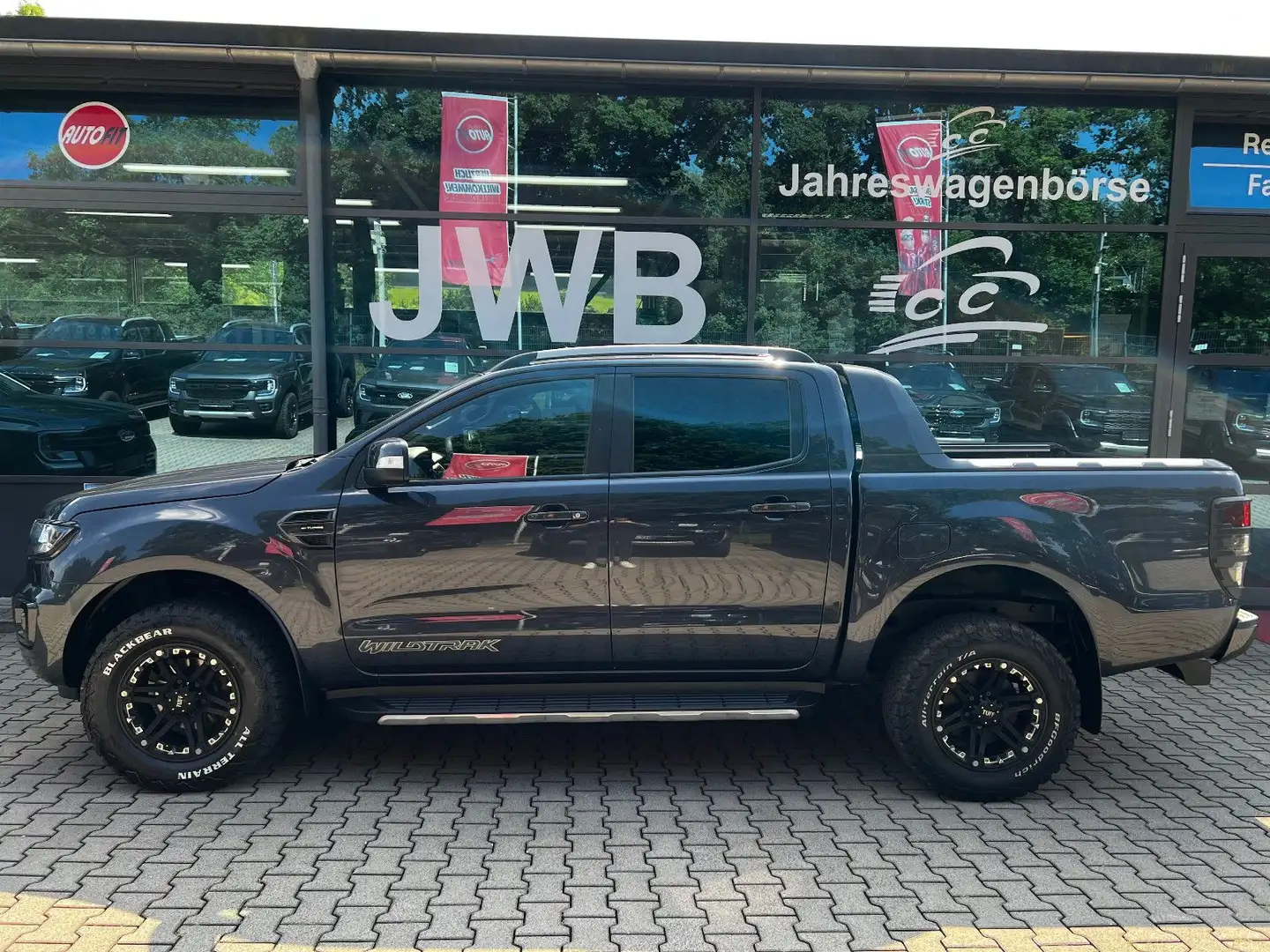 Ford Ranger Wildtrak 2,0 AHK3,5t Rollo Tuff Alus+Stollen 1Hd Gris - 1