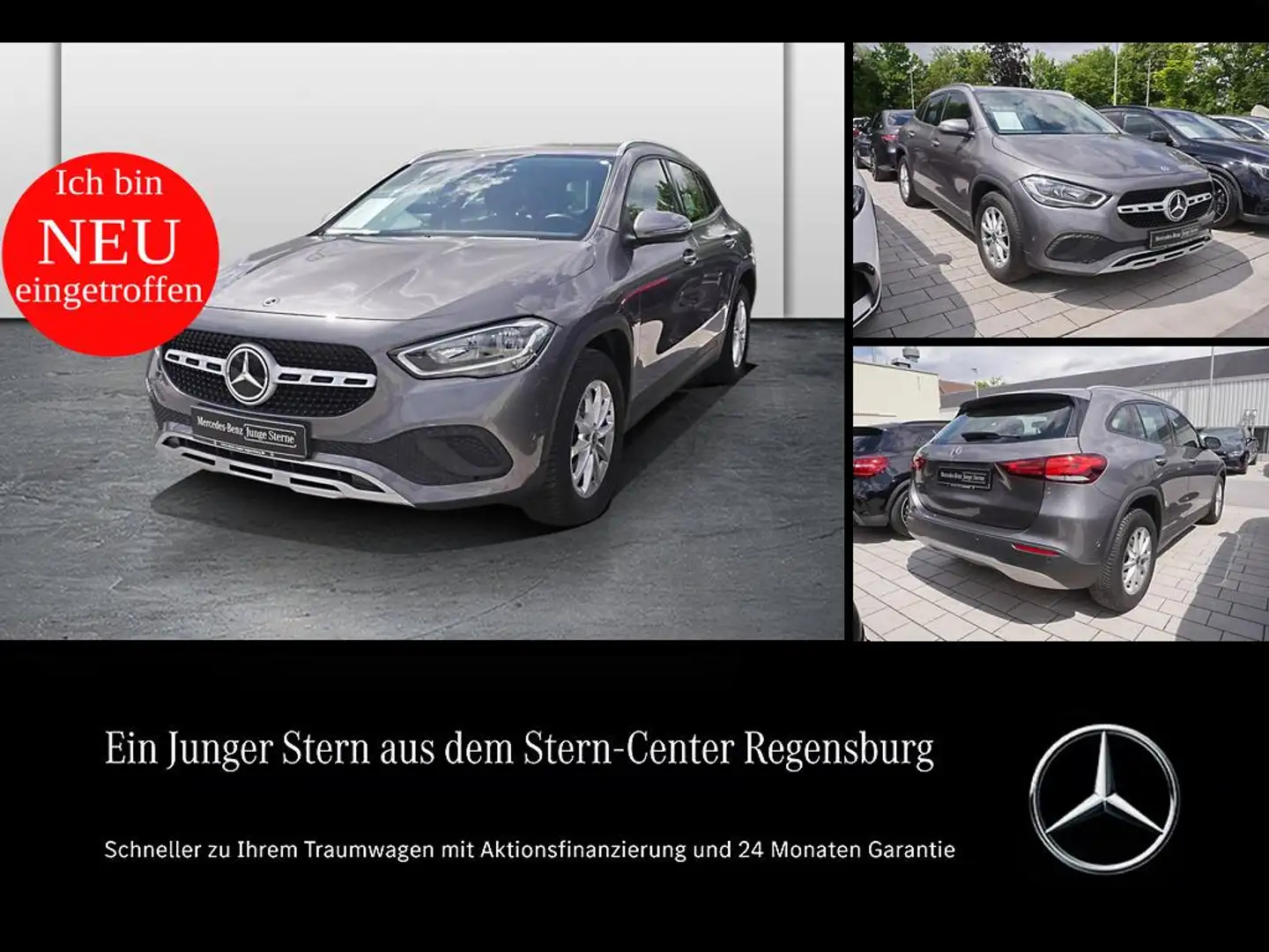 Mercedes-Benz GLA 180 SHZ+MBUX AdvancedPaket+PDC+DAB+THERMATIC Grau - 1