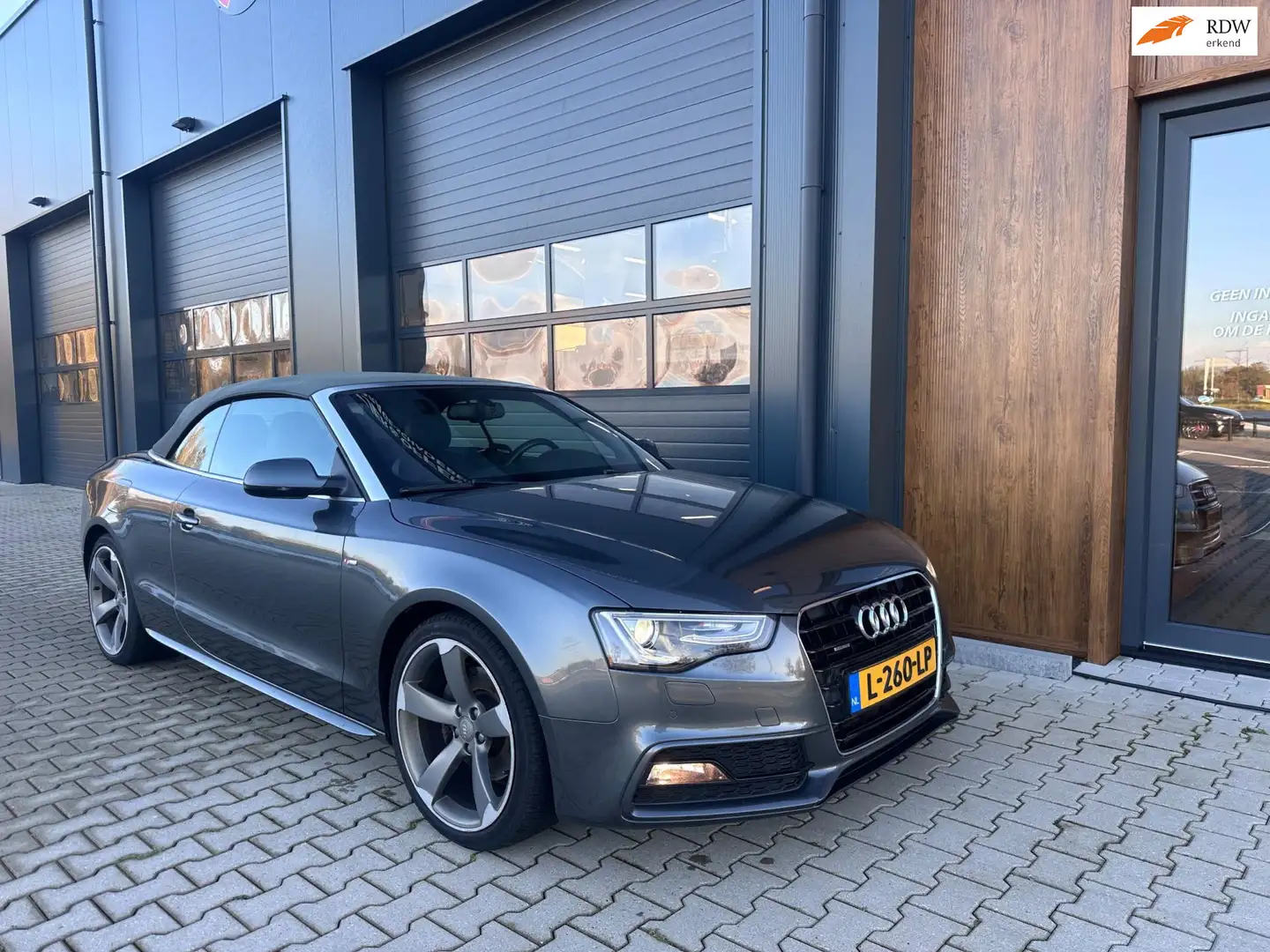 Audi A5 Cabriolet 2.0 TFSI quattro Sport Edition Open Days Gris - 1