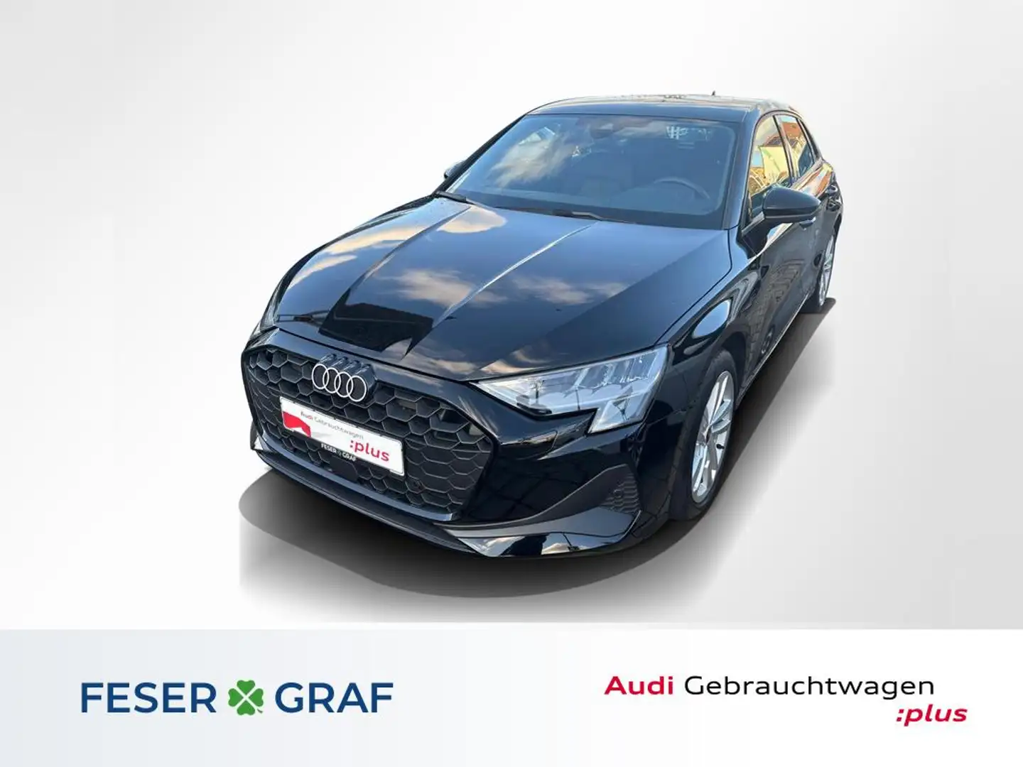 Audi A3 35 TFSI S tro+Apple Car+Shz+ Noir - 1
