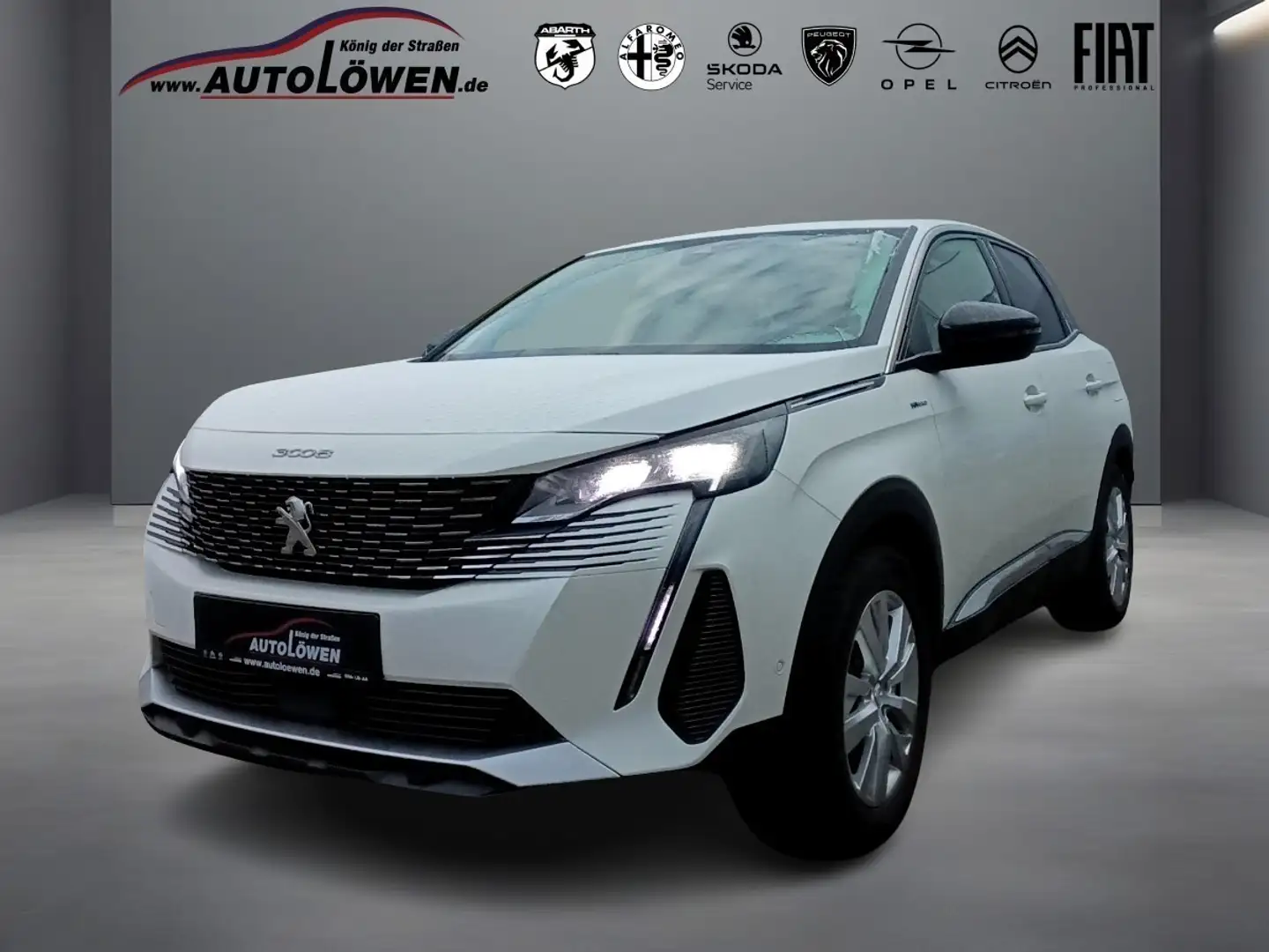 Peugeot 3008 Hybrid Plug-in Hybrid Weiß - 1