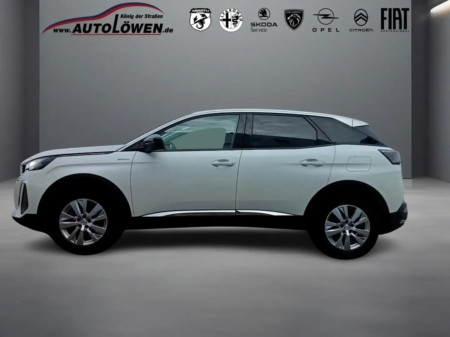 Peugeot 3008 Hybrid Plug-in Hybrid Weiß - 2