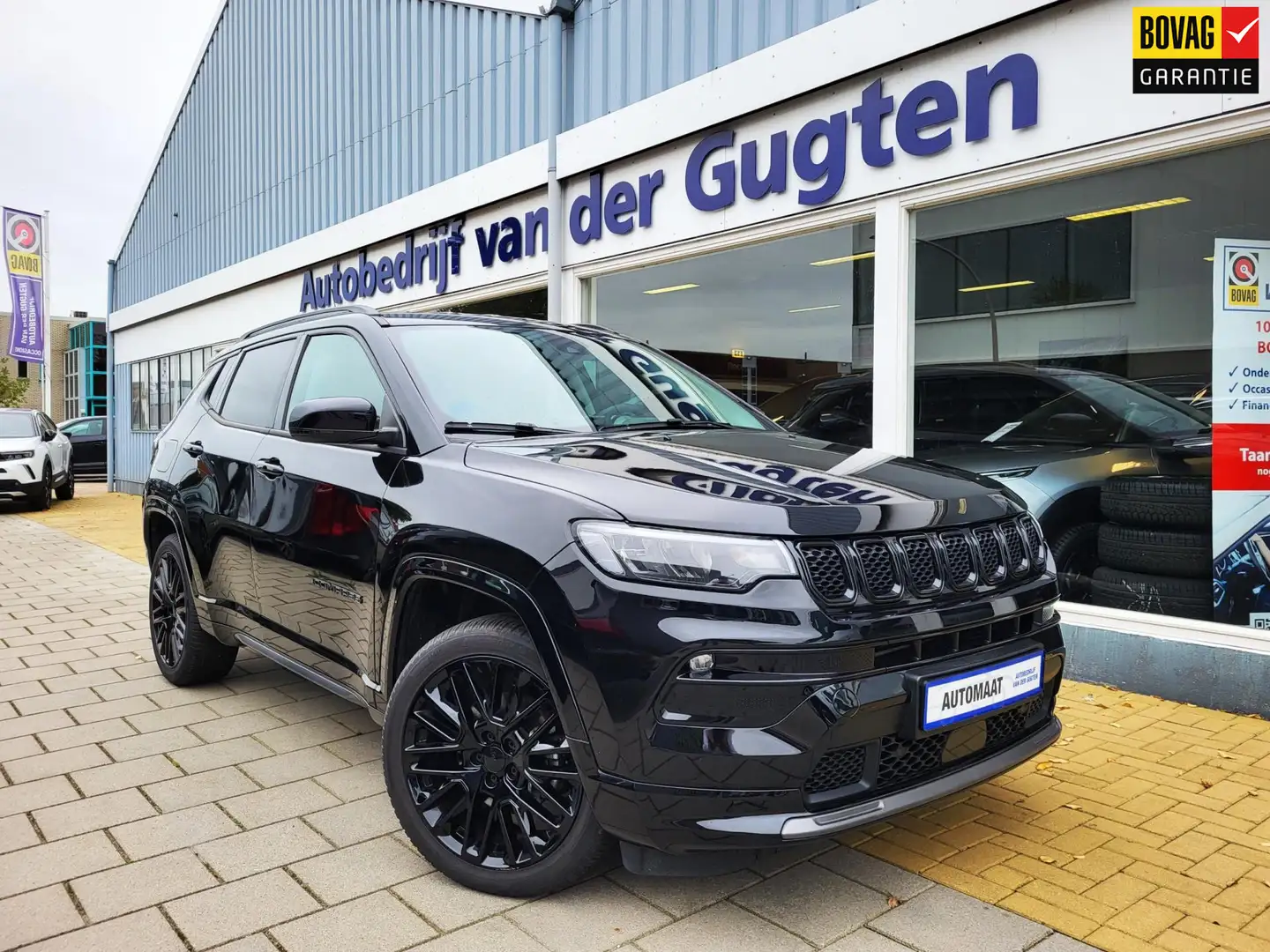 Jeep Compass 1.5T e-Hybrid Summit / 13.000 Km / Mild Hybride / Zwart - 1