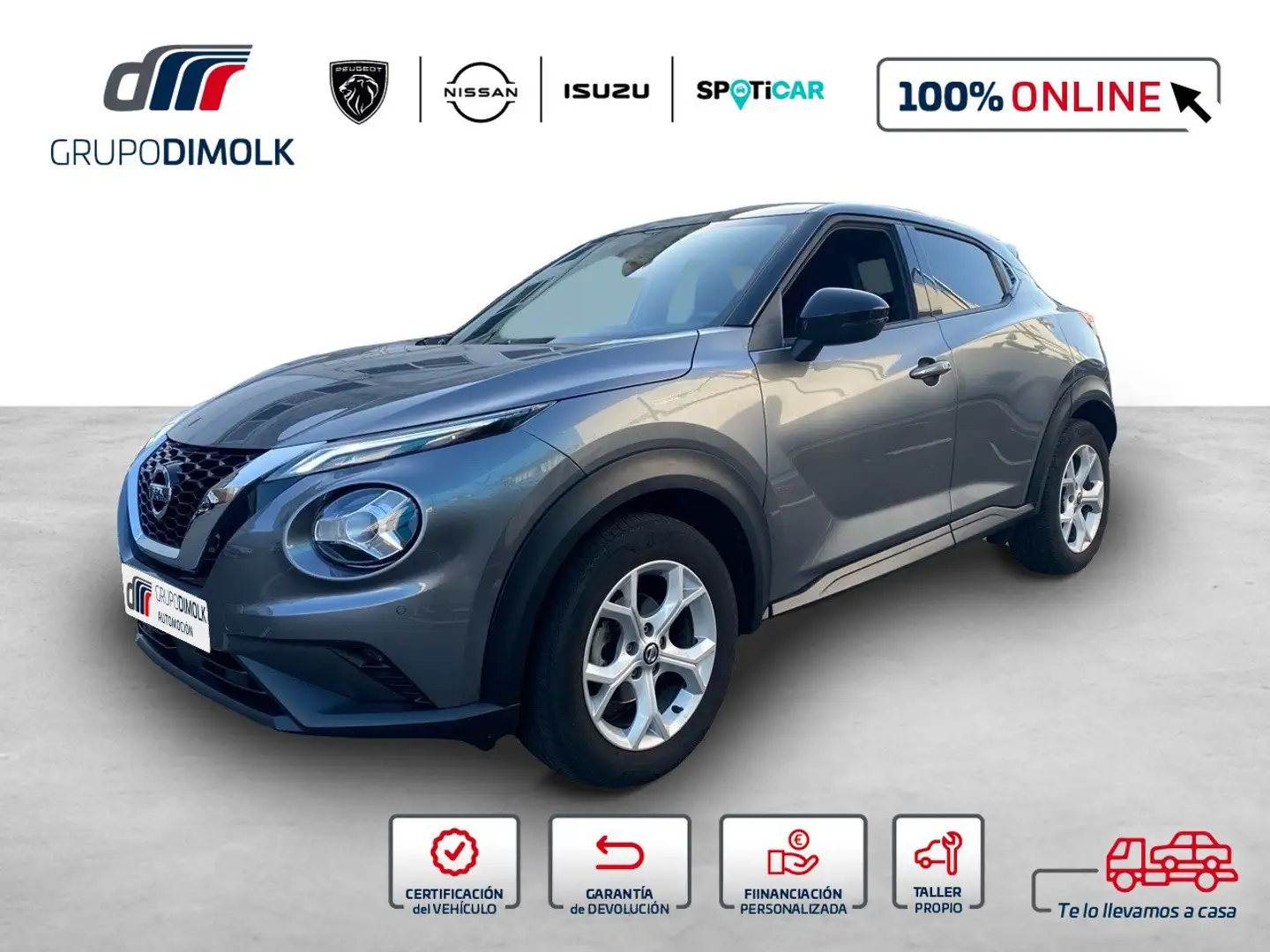 Nissan Juke 1.0 DIG-T N-Connecta 4x2 114 Gris - 1