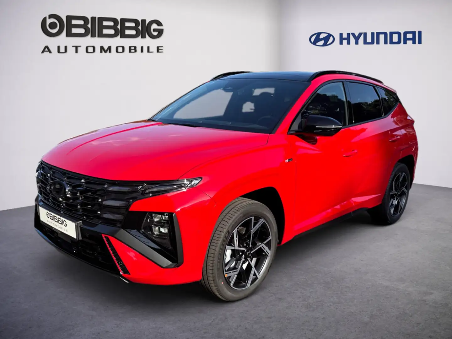 Hyundai TUCSON Hybrid N-Line 2WD PANO MATRIX-LED 360° Rojo - 1