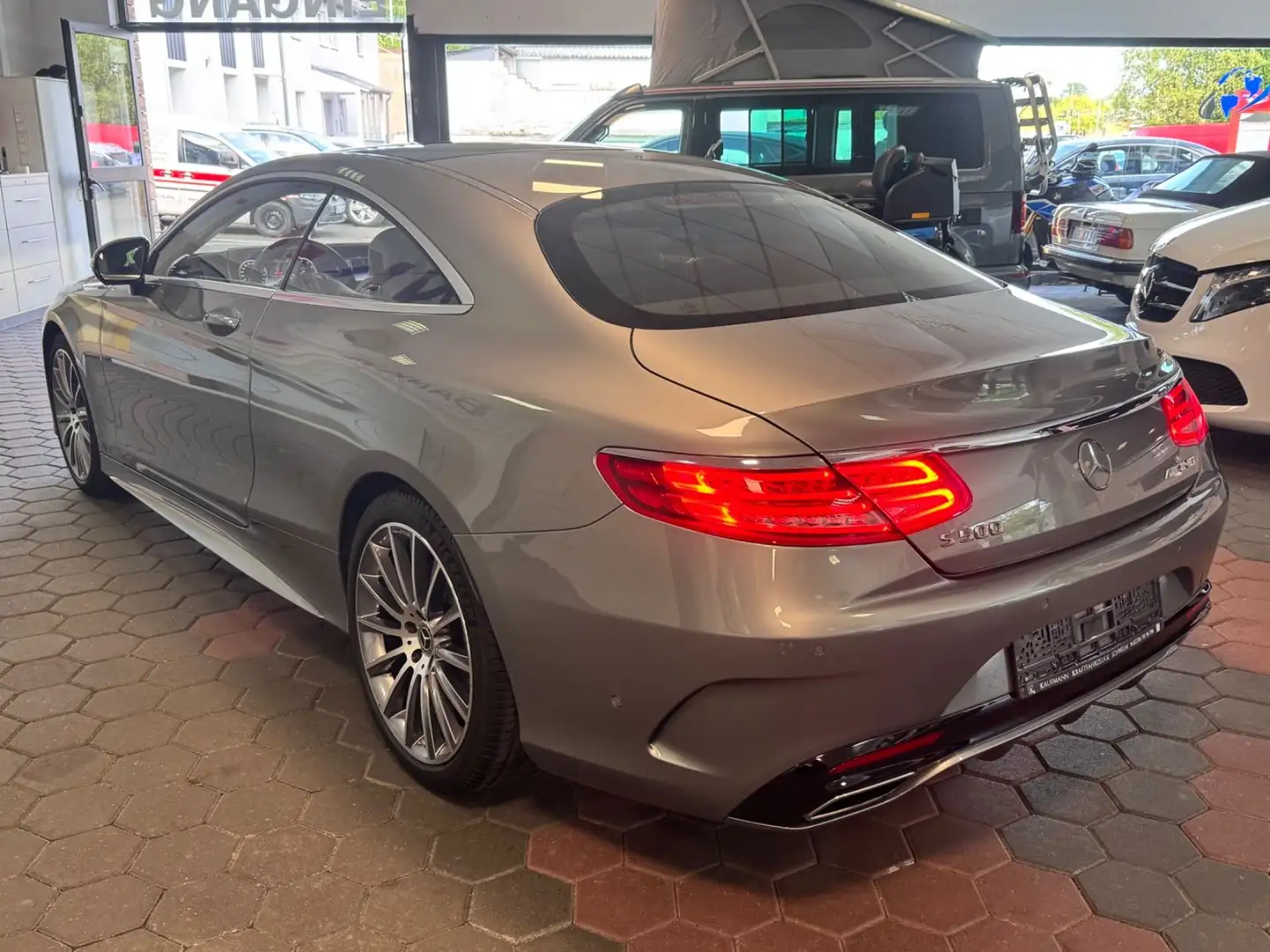 Mercedes-Benz S 500 Coupe 4Matic*AMG*DESIGNO*FULL OPTION Gümüş rengi - 2