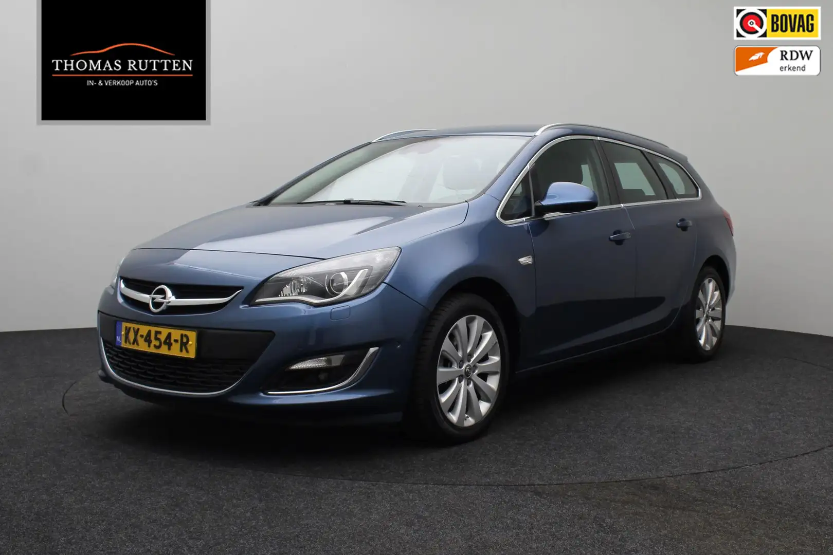 Opel Astra Sports Tourer 1.4 Turbo Blitz 2016 Airco | Navigat Blau - 1