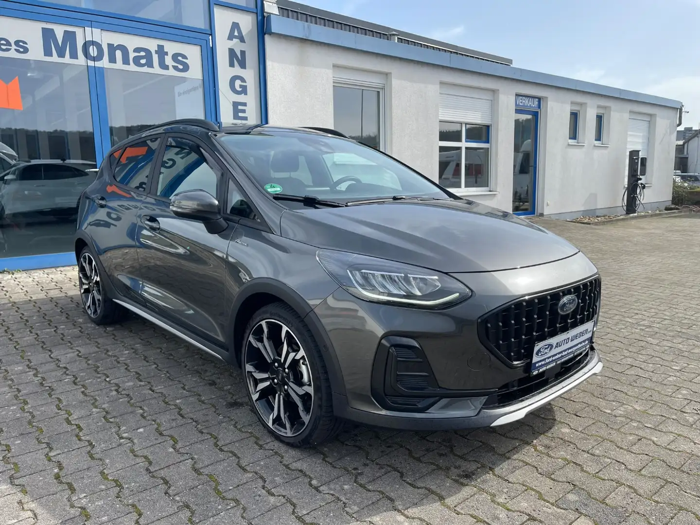 Ford Fiesta 1.0 EcoBoost M-Hybrid Active X SHZ RFK Grau - 2