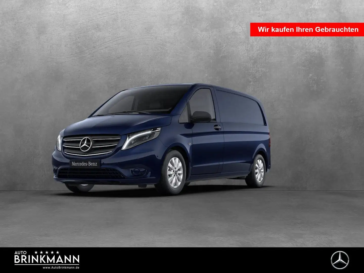 Mercedes-Benz Vito Vito 114 CDI Kasten Kompakt SHZ/Kamera/Totw./AHK Blau - 1