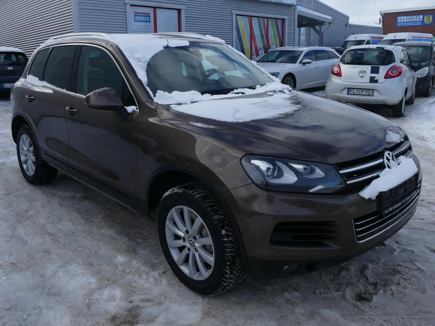 Volkswagen Touareg 4.2 TDI V8 Xenon Allr Leder Navi AHK HU/AU 05/2026 Braun - 2