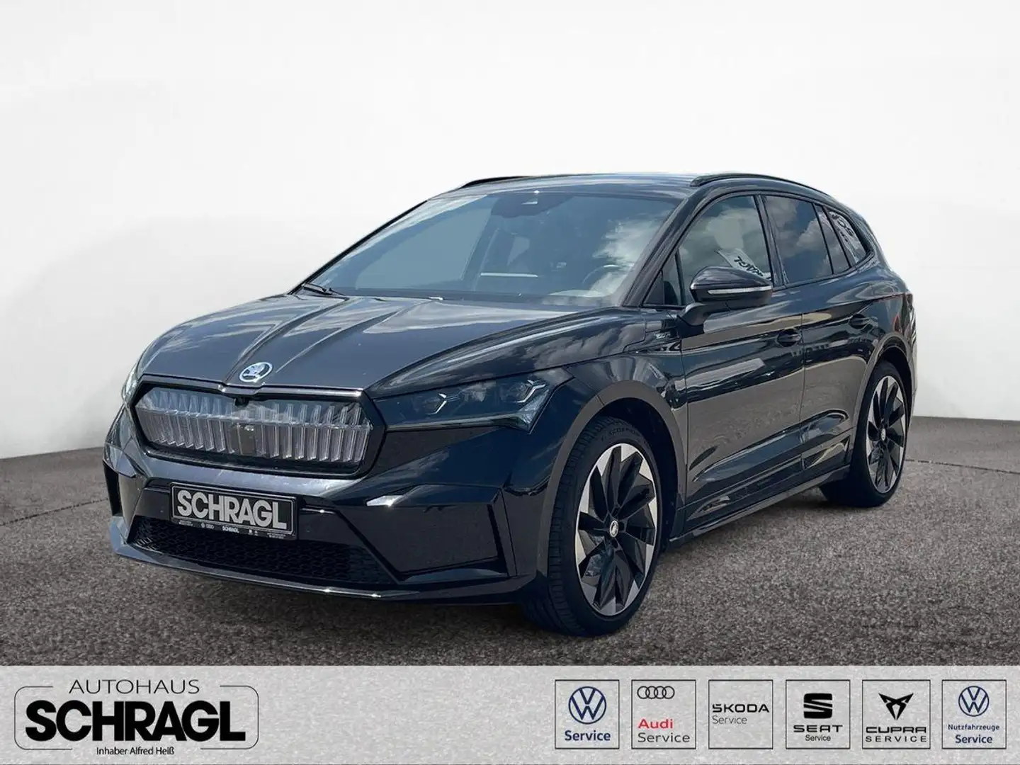 Skoda Enyaq 80x Sportline+NAVI+ACC+KAMERA+AREA+MATRIX Black - 1