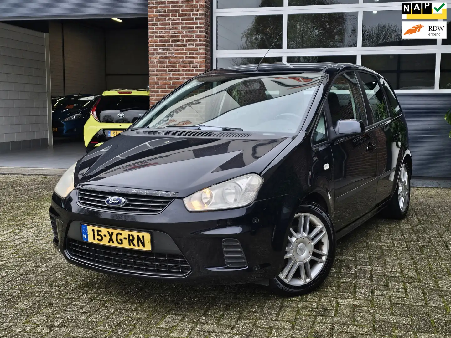 Ford C-Max 1.8-16V Trend MOTOR NIET GOED Чорний - 1