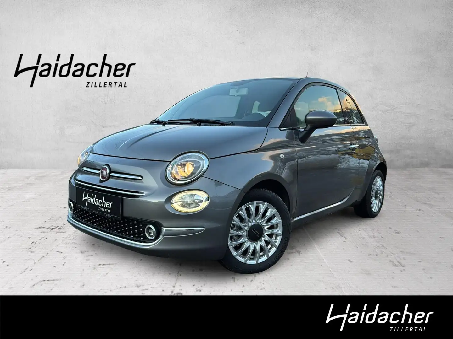 Fiat 500 HB Lounge 0.9 Twinair 85 S&S NAVI TEMPOMAT Grau - 1