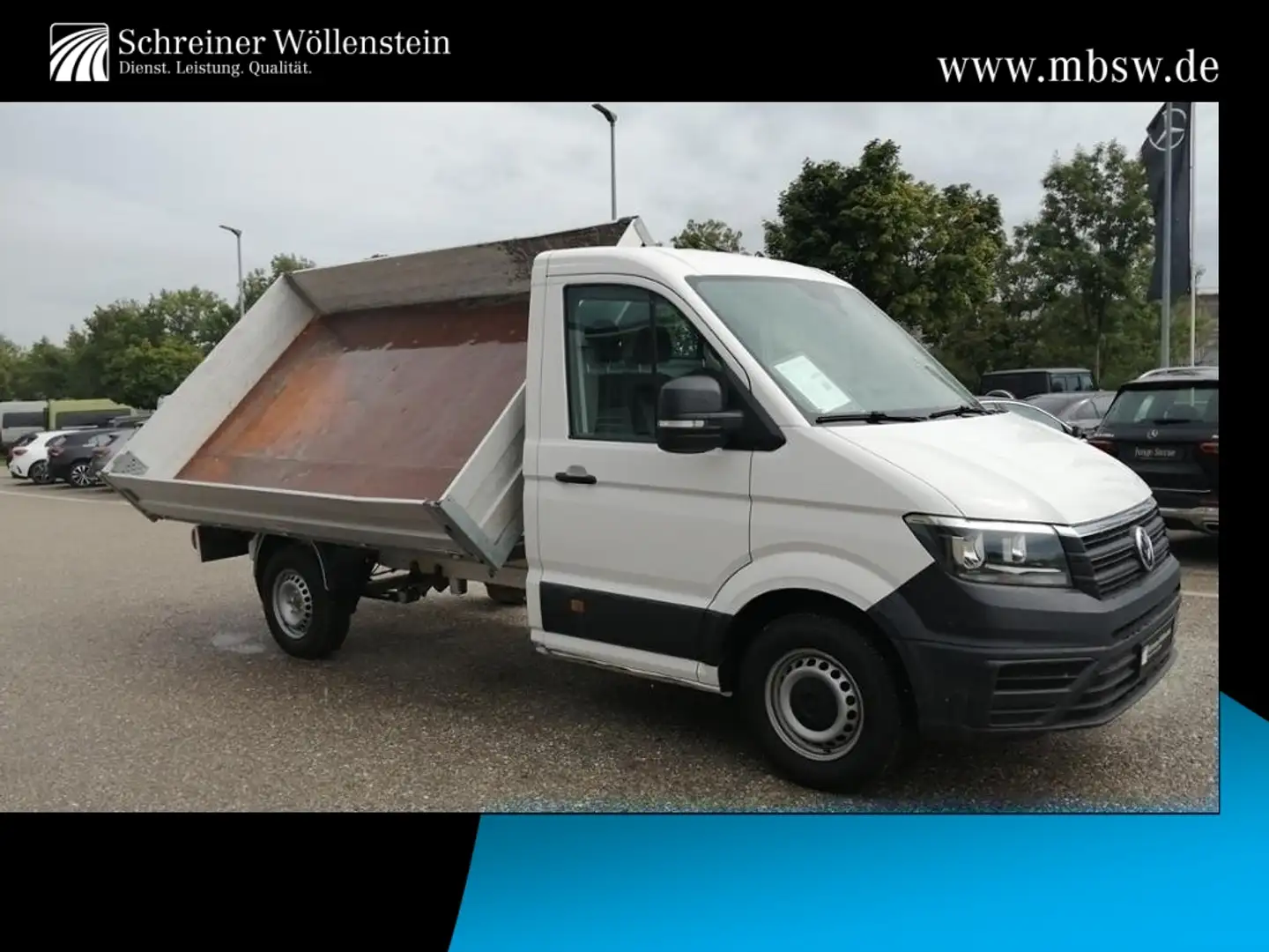 Volkswagen Crafter 35 2.0 TDI Dreiseitenkipper *Automatik * Weiß - 1